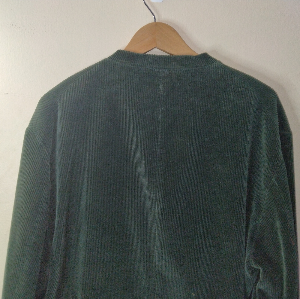 Polo Ralph Lauren Green Corduroy Military Hunting Jacket Coat Size XXL - Picture 7 of 16